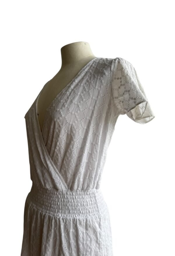 MICHAEL KORS - COTTON WHITE DRESS - Image 3